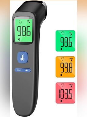 Forehead Thermometer for Adults, Infrared Digital Baby Thermometer for Kids
